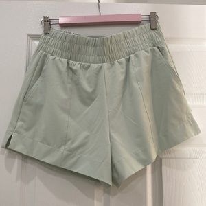 Abercrombie mint green shorts